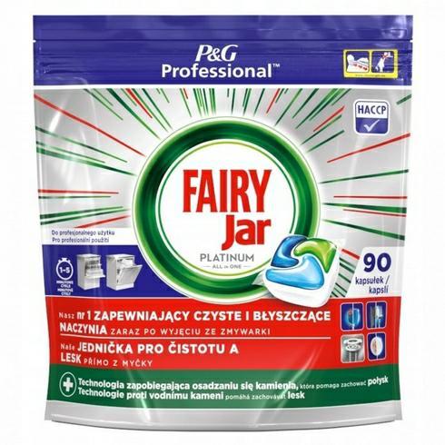 Fairy Jar Platinum Dishwasher Capsules 90 pcs..