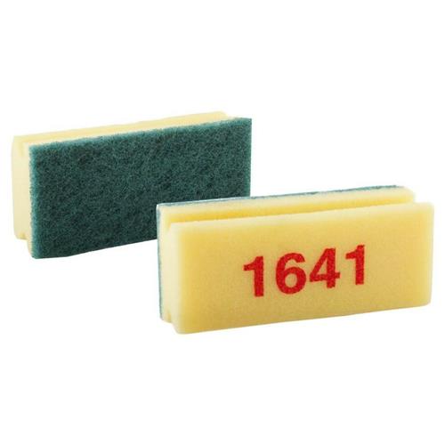 Vileda Scrubbing Sponge Green Pad 1641 7x15cm 105839 Vileda Professional