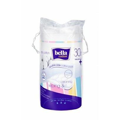 Bella Cotton Cosmetic Pads 30pcs Travel Pack..