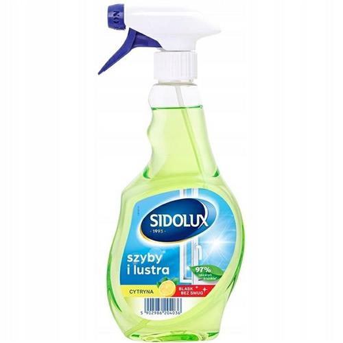 Sidolux Crystal Lemon Window Cleaner 500 ml Pump..