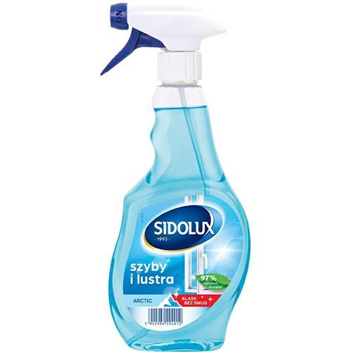 Sidolux Glass Cleaner 500ml Crystal Arctic Pump..